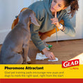 Glad for Pets Black Charcoal Puppy Pads - 6-Layer Leak-Proof Construction, Activated Carbon Odor Control, Pheromone Attractant - Disposable Dog Pee Pads for Potty Training, 23 x 23 in, 100 Count