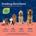 NaturVet – Omega-Gold Plus Salmon Oil | Supports Healthy Skin & Glossy Coat | Enhanced with DHA, EPA, Omega-3 & Omega-6 | for Dogs & Cats | 180 Soft Chews