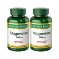 Nature's Bounty Magnesium 500 mg Tablets, High Potency Magnesium Supplement for Bone & Muscle Health, Whole Body Support, 200 Count (Pack of 1)