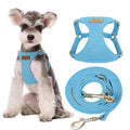 Puppytie xs Dog Harness with Multifunction Dog Leash,Soft Adjustable No Choke Escape Proof Pet Harness Vest,red-Camellia,XS