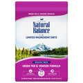 Natural Balance Limited Ingredient Adult Grain-Free Dry Cat Food - Balanced Nutrition - Soy-Free, Corn-Free Limited Ingredient Formula - 10 lb - Salmon & Green Pea Recipe