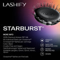 Lashify Star Burst 16mm Gossamer DIY Eyelash Extensions Refill, The Ultimate Multi-Length Multi Layered Lash, Black, Easy False Lashes