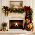 Christmas Decor, Set of 3 Giant Metal Christmas Bells (7.1", 9.84", 12.2")