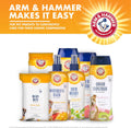 Arm & Hammer Dog Grooming Wipes, Deodorizing Dog Cleaning Wipes with Coconut Water, Gentle for Dogs and Puppies, Paraben and Sulfate Free Formula, Light Coconut Scent, 100 Count