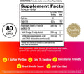 MegaRed Omega 3 Fish Oil & Antarctic Krill Oil Softgels for Brain, Heart, Joints & Eye Support, (80 Count Bottle), Concentrated Omega 3 Fatty Acid Supplement with EPA, DHA, Phospholipids