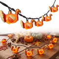 8.5 FT Fall String Lights with 10 LED 3D Acorn Plug in Autumn Décor Lights