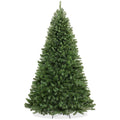 Casafield 7.5FT Realistic Green Spruce Unlit Artificial Holiday Christmas Tree with Sturdy Metal Stand