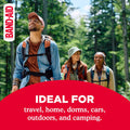 BAND-AID Brand Travel Ready Portable First Aid Kit, 80 Piece
