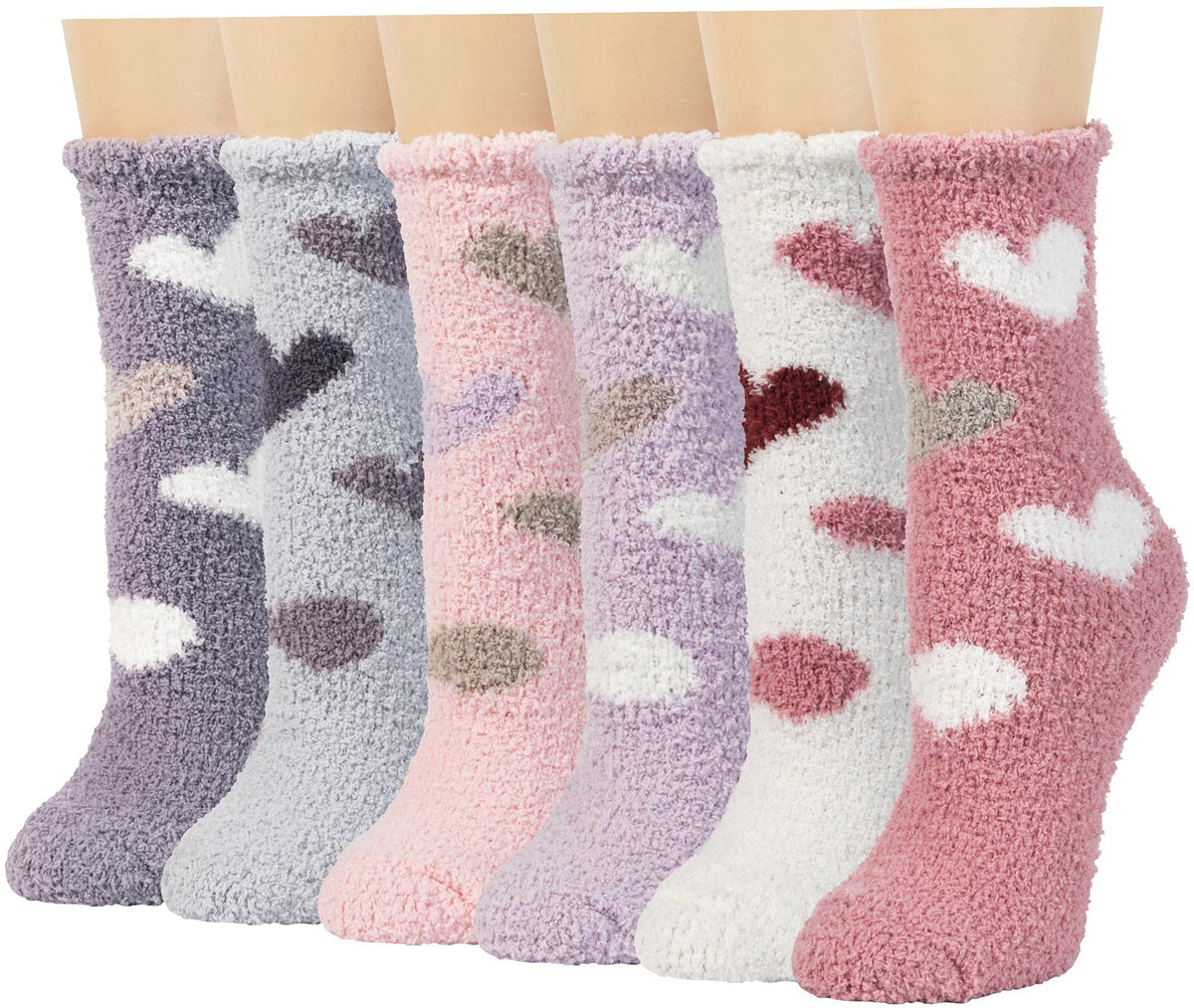 Fuzzy Socks for Women Fluffy Cozy Slipper Socks Fall Halloween Socks Gifts | Soft Thick Plush Warm Socks, Christmas Winter Gifts for Ladies,Comfortable Indoor Home Socks, Sleep Slipper Socks