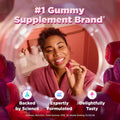 OLLY Women's Multivitamin Gummy, Women's Overall Wellness,* Vitamins A, C, D, E, Biotin, Folic Acid, Adult Chewable Supplement, Berry Flavored, 65 Day Supply - 130 Count