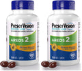 PreserVision AREDS 2 Eye Vitamins, #1 Eye Doctor Recommended Brand, Lutein and Zeaxanthin Supplement with Vitamin C, Vitamin E, Zinc, and Copper, 120 Softgels (Minigels)