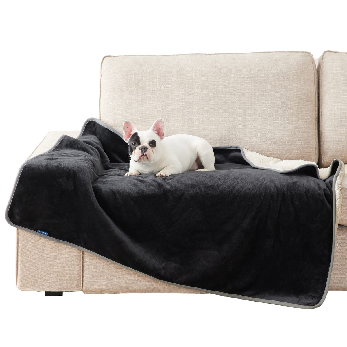 Bedsure Waterproof Dog Blankets for Small Dogs Soft Cat Blanket Warm,25X35