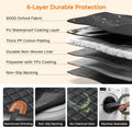 URPOWER Dog Car Seat Cover for Pets 100% Waterproof Seat Cover Hammock 600D Heavy Duty Scratch Proof Nonslip Durable Soft Back Seat Covers for Cars and SUVs
