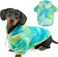 Tie-Dye Dog Hoodie Sweaters for Large Dogs Designed Dog Clothes