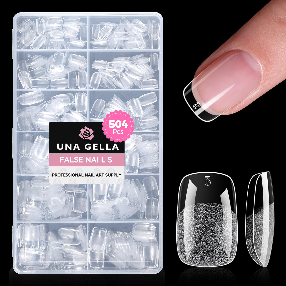 UNA GELLA Nail Glue Strong Gel No U V, 15g*2pcs Nail Glue for Press Ons No Lamp Needed, Quick Dry Semi Solid Nail G LUE, Super Strong Gel glue for Nails Long Lasting Extension DIY Kit