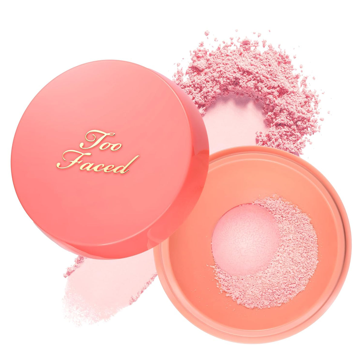 Too Faced Peach Perfector Loose Setting Powder | Translucent, Light Weight, Setting Powder Makeup for Oil Control & Shine Free Finish