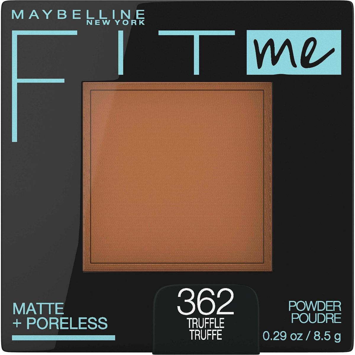 Maybelline Fit Me Matte + Poreless Pressed Face Powder Makeup & Setting Powder, Coconut, 1 Count
