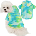 Tie-Dye Dog Hoodie Sweaters for Large Dogs Designed Dog Clothes