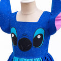 Blue Animal Costume for Girls Hawaiian Dress Up With Headband and Gloves