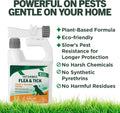Vet's Best Flea & Tick, Mosquito, Yard & Kennel Spray for Dogs, 32 oz | Plant-Based Yard Treatment, Kills Fleas, Ticks & Mosquitoes, Ready-to-Use Hose Attachment, Safe for Plants, Made in USA