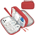 FYY Electronic Organizer, Travel Tech Pouch Bag, Cable Organizer Black