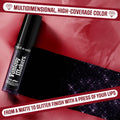 wet n wild Mega Glitter Shimmer Liquid Lipstick,Halloween Fantasy Makers, High Pigmented Creamy Texture, Shimmery Blendable Formula, Cruelty-Free - Spell Bound
