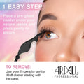 Ardell Press On Lashes Wispies Natural – Pre Glued Underlash Extension Wispy Lash Clusters No Glue Needed DIY Cluster Eyelash Extensions, Black, 100 ct