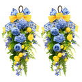 Fall Swag Wreaths for Front Door Decor, Fall Porch Decorations for Home