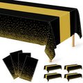 3 Pack Thanksgiving Tablecloths, 108" x 54" Disposable Turkey Table Cloth