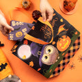 Loveinside Halloween Medium Recycled Gifts Bags with Handles, Reusable Halloween Party Gift Bag, Shopping Bag - 13" x 5" x 10", 1 Pcs, Owl Design