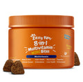 Zesty Paws Dog Multivitamin, Chewable Dog Vitamins and Supplements for Hip & Joints, Skin & Coat, Omega 3 Fish Oil for Dogs- Senior & Puppy Multivitamin- Chicken- 90ct