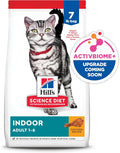 Hill's Science Diet Adult 1-6 Indoor Dry Cat Food, Chicken, 7 lb. Bag