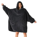 Bedsure Soft Wearable Blanket Hoodies for Women, Grey, Standard