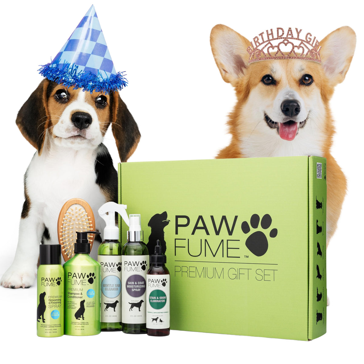 PAWFUME Dog Perfume Spray for Grooming, Blue Ribbon, 1-Pack – Keep Your Pup Fresh All Day – Probiotic, Alcohol-Free, Detangling & Moisturizing – Salon-Quality Dog Spray Deodorizer Perfume