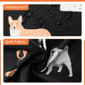 Dog Grooming Waterproof Apron with 2 Pockets, Cute Animals Puppy Dog Pets Apron