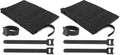 Nettbe 60 PCS 6 Inches Reusable Cable Ties, Adjustable Cord Straps Wire Organizer Cord Wrap and Hook Loop Cable Management