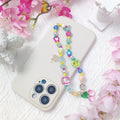 cioatu 4 Pieces Cute Phone Charms Beaded Phone Strap Aesthetic Y2K CellPhone Keychain Cute Bear Butterfly Heart Cool PhoneCharm for Bag Keychain Airpods Camera Pendants Decor