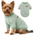 3 Pack Dog Sweaters for Small Dogs Girl Boy Winter Fleece Clothes Warm Soft Dog Sweatshirt Outfit for Dogs Cats Pet Apparel