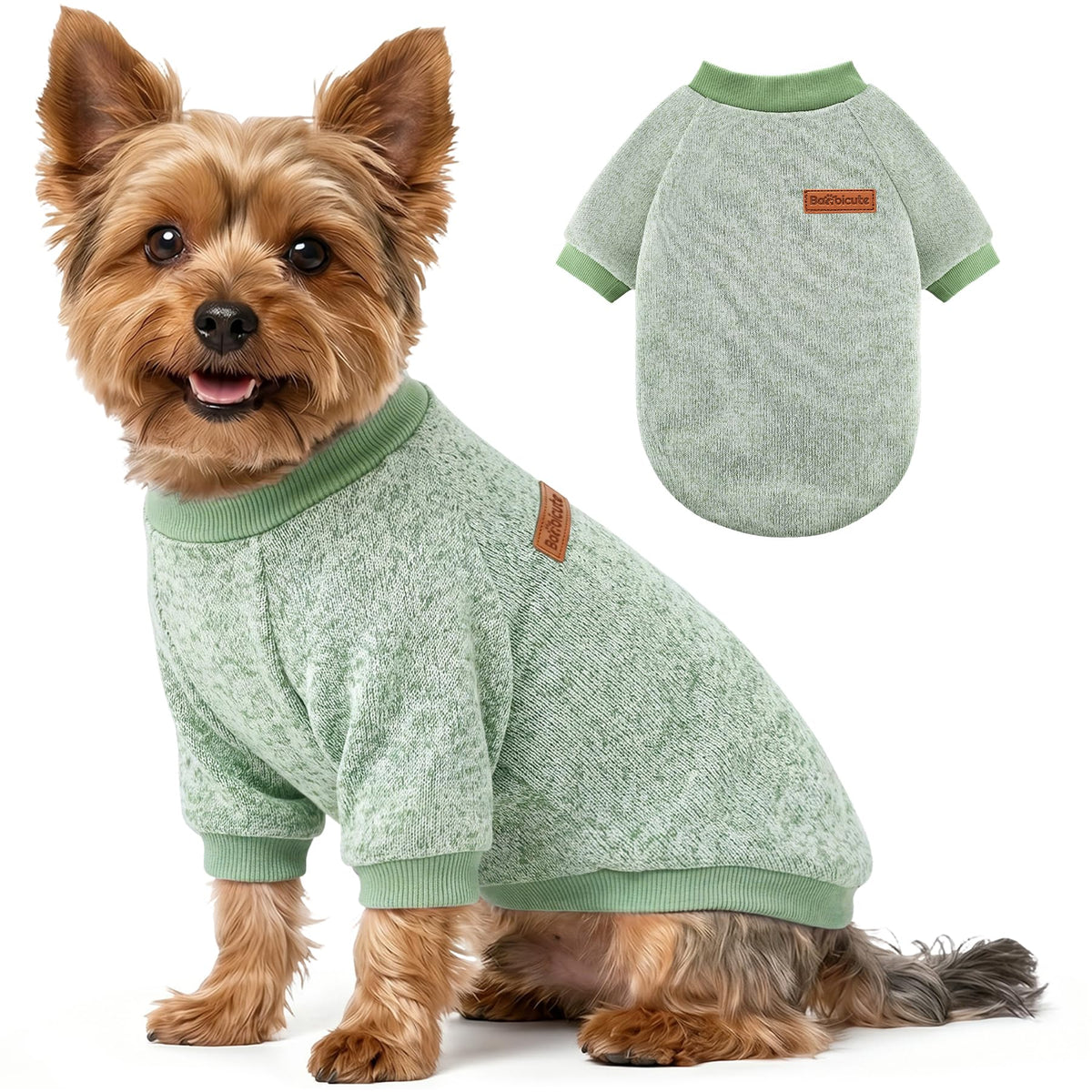 3 Pack Dog Sweaters for Small Dogs Girl Boy Winter Fleece Clothes Warm Soft Dog Sweatshirt Outfit for Dogs Cats Pet Apparel