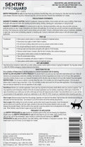 Sentry Fiproguard Flea & Tick Cats 1.5 lbs+, Fipronil, 6-Month | Ideal for Cats & Kittens 1.5 lbs+; Kills Fleas, Ticks & Chewing Lice for 30 Days; 6-month supply; Vet-Quality OTC Cat Formula