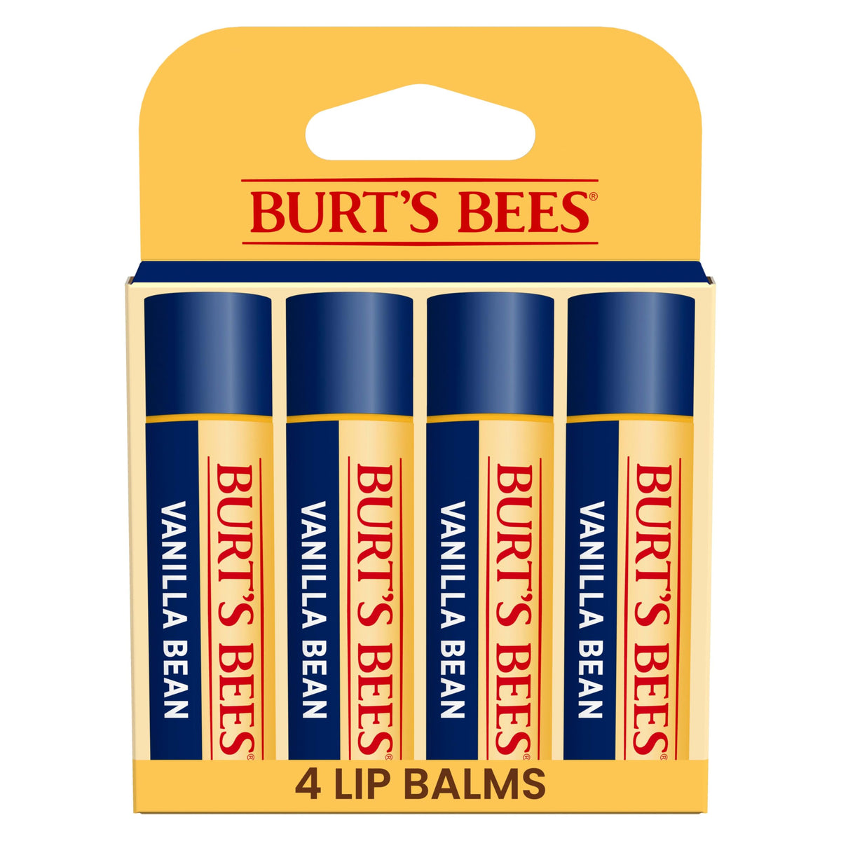 Burt's Bees 100% Natural Moisturizing Lip Balm (Original Beeswax)