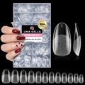 UNA GELLA Nail Glue Strong Gel No U V, 15g*2pcs Nail Glue for Press Ons No Lamp Needed, Quick Dry Semi Solid Nail G LUE, Super Strong Gel glue for Nails Long Lasting Extension DIY Kit