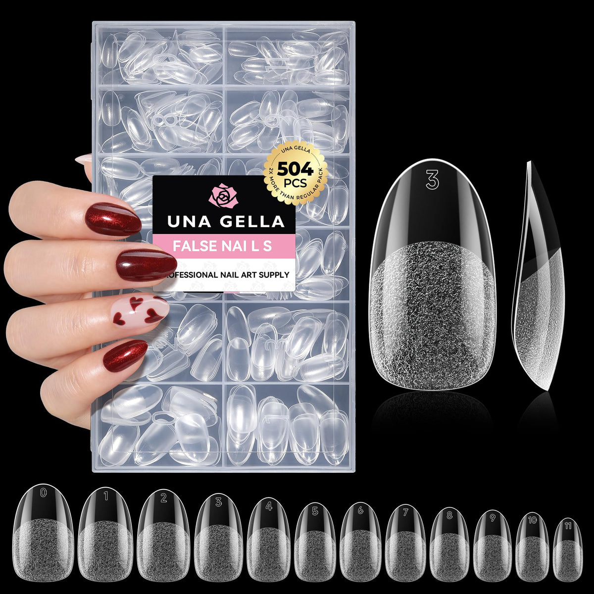 UNA GELLA Nail Glue Strong Gel No U V, 15g*2pcs Nail Glue for Press Ons No Lamp Needed, Quick Dry Semi Solid Nail G LUE, Super Strong Gel glue for Nails Long Lasting Extension DIY Kit