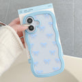 QLTYPRI Bow Case for iPhone 13/iPhone 14 Wavy Fame, Pink