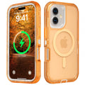 Follaroma Magnetic for iPhone 16 Plus Case, Heavy Duty Phone Cases, Clear