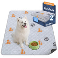 WanpeeGoo Washable Pee Pads for Dogs, Waterproof, 18 x 24 in, 4 Pack, Gray | Super Absorbent, Waterproof and Non-Slip; Washable, Reusable Dog Pads for Crates, Playpens, Floors, Furniture and Travel