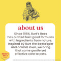 Burt’s Bees for Pets Multipurpose Dog Wipes, Honey and Grapefruit Scent - Hypoallergenic, 98% Natural Origin Wipes That Cleanse and Deodorize, Gentle Formula, 100 Count