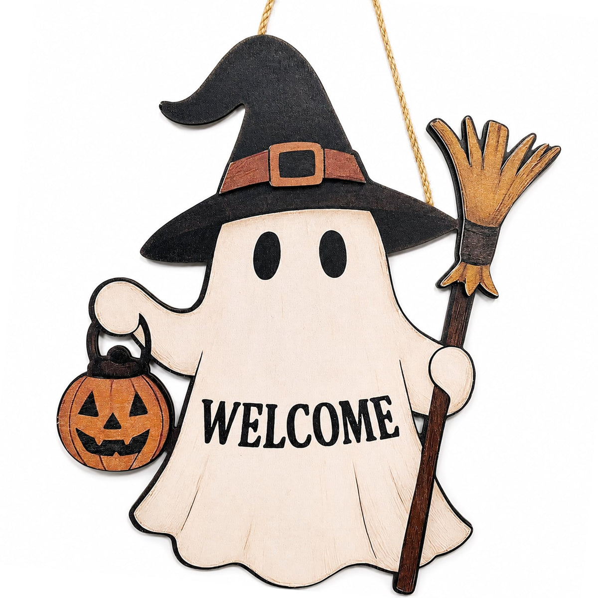 Thanksgiving Decorations - Fall Thanksgiving Welcome Sign for Front Door