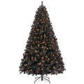 Yaheetech 6ft Pre-lit Christmas Tree with 300 Warm White Lights, Green