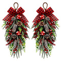Fall Swag Wreaths for Front Door Decor, Fall Porch Decorations for Home
